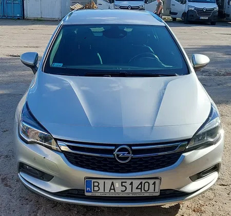 samochody osobowe Opel Astra cena 65000 przebieg: 116384, rok produkcji 2018 z Wyrzysk